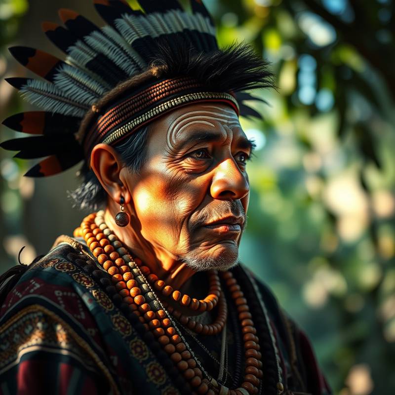 An Aboriginal artist showcasing traditional art techniques, emphasizing the rich cultural heritage of indigenous Australians.